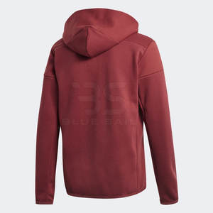 Haute qualité 100% coton vierge sweat à capuche surdimensionné Street Wear mode personnalisé hommes sweats à capuche vêtements de rue - Product Image 2