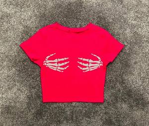 T-shirt personnalisé pour homme grande taille, col rond, manches courtes, 100% coton, avec logo sur le devant, tissu tricoté - Product Image 6