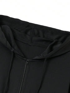 Sweat-shirt à motifs d'ailes coupe ample pour femmes personnalisées de haute qualité avec décor et capuche en strass - Product Image 3