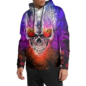 Custom Tie <b>Dye</b> Sublimation <b>Hoodie</b> for Men 100% Cotton Winter Pullover with Plain Dyed Design - Product Image 4