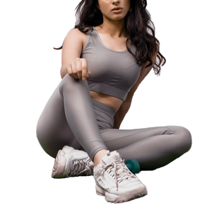 2025 adultos Etiqueta Privada logotipo personalizado 2 uds alto estiramiento impresión Digital transpirable Yoga conjuntos Fitness mujer ropa - Product Image 1