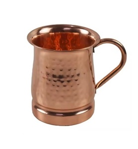 แก้วมักทำจากทองแดงที่สลักแก้วเครื่องดื่มเหมาะสำหรับร้านขายมิ้นต์และบาร์เบียร์ที่เหมาะสำหรับการขายต่อ - Product Image 1