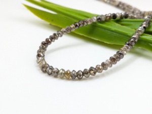 Perles rondelles à facettes multi-diamants Perles de pierre scintillante multicolore naturelle pour la fabrication de bijoux 15 pouces de long AAA + Perle de qualité - Product Image 4