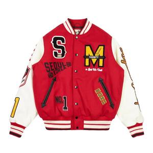 Alta calidad personalizada ODM OEM 2025 última moda chaqueta de bombardero para hombre chaquetas universitarias de béisbol hechas a medida - Product Image 1