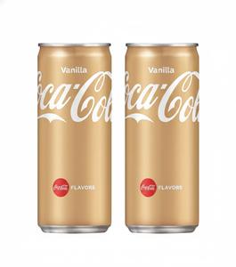 Pack COMBO de boissons gazeuses aromatisées à la vanille pour Coca-Cola, saveur caramel, soda fruité savoureux, en carton multipack - Product Image 1