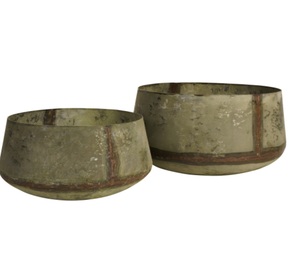 Jardinières en métal uniques conçues pour cultiver des plantes grandes et petites dans le style et l'élégance au prix de gros - Product Image 1