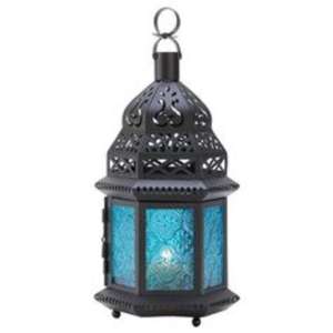 Farol Decorativo de Metal para Interiores, Centro de Mesa para Sala de Estar o Comedor, Diseño Moderno, Iluminación Elegante para el Hogar - Product Image 3