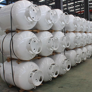 Réservoir de gaz propane de 500 gallons au design moderne, en acier inoxydable, certifié ASME, esthétique - Product Image 1