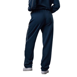 Conjunto de chaqueta y pantalones de chándal holgados de alta calidad para mujer al por mayor personalizado | Servicio OEM - Product Image 6