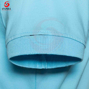 T-shirt polo à manches courtes pour femmes Best Fashion Nouvelle arrivée Tissage tricoté en coton polyester de haute qualité - Product Image 4