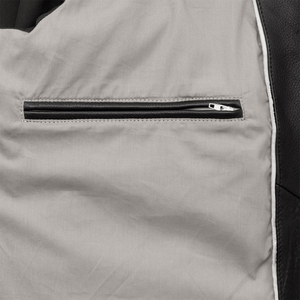 Chaqueta de cuero para hombre personalizada de alta calidad 2025, diseño de moda para invierno directo de Pakistán - Product Image 4