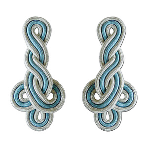 Écussons brodés personnalisés avec logo, motif rond, accessoires pour uniformes - Product Image 2