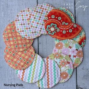 Almohadillas reutilizables para el pecho de frailecillo | Almohadillas de lactancia de algodón y bambú - Product Image 2