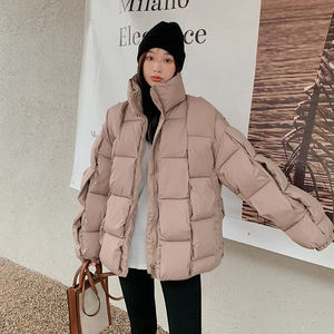 Veste bouffante à manches longues pour femmes Service OEM 2024 nouveau Design qualité d'exportation Offre Spéciale femmes veste bouffante - Product Image 5