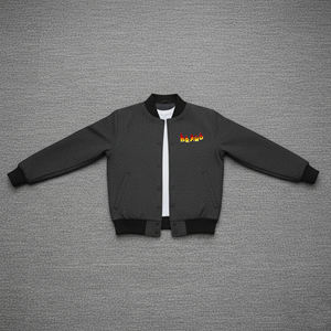 Veste de baseball universitaire sur mesure à prix abordable en gros, couleur unie, logo brodé en chenille personnalisé, veste universitaire - Product Image 1