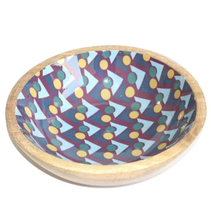 Cuenco de madera impreso Cuencos de madera Premium sostenibles Diseños de granja personalizados Cuenco para servir El mejor precio - Product Image 2