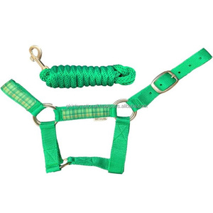 Licou en nylon fantaisie de qualité supérieure de super qualité en 3 couleurs vives avec quincaillerie réglable nickelée au prix de gros - Product Image 6