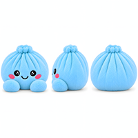 Peluche édition Squishy Dumpling, adorable personnage alimentaire, jouet pour collection et décoration de chambre