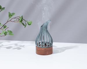 Quemador de Metal de madera de incienso de alta venta hecho a mano religioso árabe Ramadán decoración regalo aromático para el mes sagrado - Product Image 2