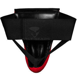 Protector Inguinal de Cuero de Alta Calidad Personalizado 2025, DWELT GEARS, Se Acepta OEM, Venta Directa de Fábrica, Profesional, Ajustable, para Boxeo - Product Image 2