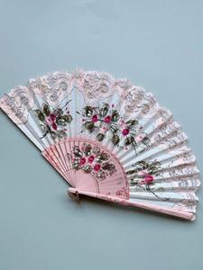 Abanico de bambú plegable Kalakaari | Edición artística | Estampados étnicos | Certificado - Product Image 4