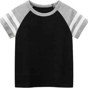 Enfant en bas âge garçon tricoté coton t-shirt personnalisé Applique Boutique vêtements confortable et élégant été enfants garçon vêtements chemises - Product Image 3