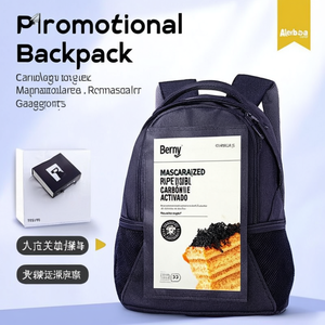 Zaino Personalizzato Berny in RPET, Gadget Promozionale Sostenibile - Product Image 2