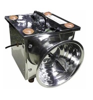 Machine à râper la noix de coco durable avec moteur PLC, capacité 10 kg/h, garantie 1 an, origine Philippines certifiée, pour une pulpe de noix de coco rapide et lisse