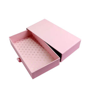Caja deslizante de lujo de cartón rígido de impresión personalizada con embalaje de cajón de regalo de cuerda de cinta - Product Image 5