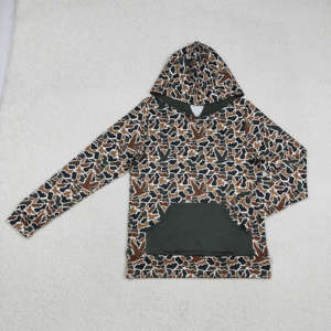 Sweat à capuche personnalisé pour homme adulte, motif camouflage de chasse Canards Mallard, 300 grammes, imprimé, vente en gros de vêtements - Product Image 3