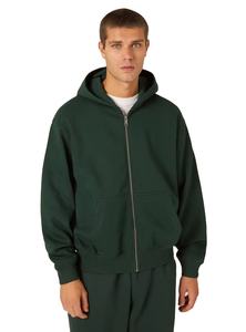 Sudadera con Capucha y Cremallera con Logotipo Personalizado para Hombre, Fabricante de Sudaderas con Capucha Modernas y Cálidas con Ajuste Perfecto - Product Image 2