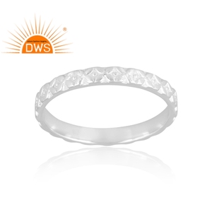 Latest Design Sterling <b>Silver</b> Band <b>Ring</b> Custom Designs Jewelry For Women Gift For Her, Parties, Occasions, Fastivales - Product Image 1