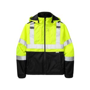 Chaqueta de Trabajo de Alta Visibilidad para Hombre, Reflectante, de Seguridad, Impermeable, para Construcción, Uso Industrial, Fabricante OEM - Product Image 4