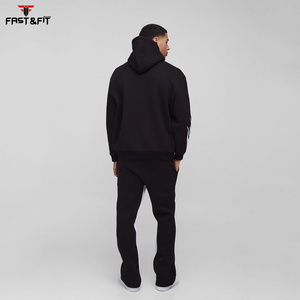 2025 nuevo estilo tendencia producto pantalla impresa chándal de gran tamaño para hombre conjunto de chándales transpirables - Product Image 2