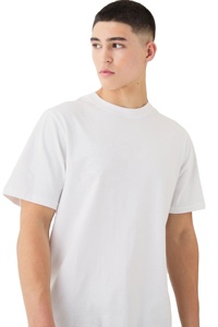 Wholesale Customized Men's Casual Oversized T-Shirts 100% Cotton Jersey Drop Shoulder T-Shirts Blank Plain Shirts For Men's - Product Image 5