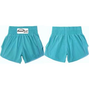 กางเกงขาสั้นมวยไทยสำหรับฝึกมวยและคิกบ็อกซิ่งกางเกงขาสั้นสำหรับฝึกซ้อมและต่อสู้พิมพ์ลายซับลิเมชันตามสั่ง - Product Image 1