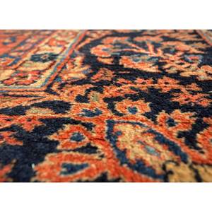 Tapis en laine noués à la main Aalam, motif floral et abstrait rose et violet, grand rectangle pour chambre et couloir Pae-4932 - Product Image 3