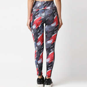 Leggings de Yoga de Cintura Alta para Mujer al por Mayor, Ropa Deportiva Activa, Spandex, Poliéster, Secado Rápido, Transpirable, Cintura Elástica - Product Image 5