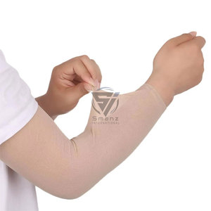 Al por mayor Mangas de tela de seda fría refrescantes temporales para tatuajes de brazo completo, protección solar, transpirables, para hombres, mujeres, niños, unisex - Product Image 2