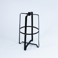 Chaises de salle à manger modernes en fer, non pliables, pour l'extérieur, la maison, le bureau, la marque LBN, restaurant, camping, hôtel, hôpital, atelier, jardin