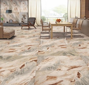 Azulejo de piso de mármol de materiales de construcción de cuerpo completo de alto brillo de piedra real, azulejos de porcelana pulida esmaltada de 60x120cm, pared de piso - Product Image 6