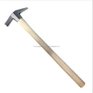 Marteau à sabot de cheval de haute qualité ferrage Marteau de haute qualité Logo personnalisé Outils de maréchal-ferrant Marteau Manche en bois en acier - Product Image 1