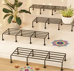 กระถางโลหะชุบสังกะสีสำหรับปลูกต้นไม้กลางแจ้งสวนสมุนไพรดอกไม้ชานบ้านต้นไม้ตกแต่ง - Product Image 1