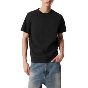 Camisetas transpirables de gran tamaño personalizadas de algodón puro 100% para hombres, camisetas deportivas de alta calidad con diseño sólido, patrón en blanco - Product Image 5