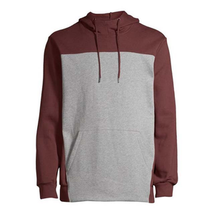 Sweats à capuche personnalisés en gros pour l'hiver, en polyester et coton, teint uni, respirant, avec poche, motif uni, haute qualité - Product Image 3