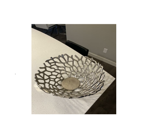 Bol à fruits en laiton design bol décoratif doré bol à fruits bol en aluminium métal pièce de conception la plus récente - Product Image 3