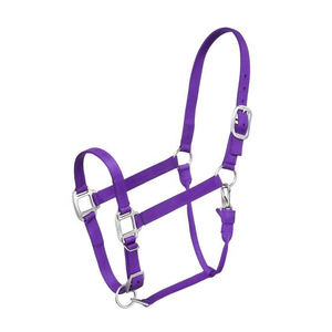 Haute Qualité En Cuir Véritable PVC Nylon Racing Halter Western Selle Cheval Corde Halter En Vrac Acheter Option Halters De Haute Qualité - Product Image 4