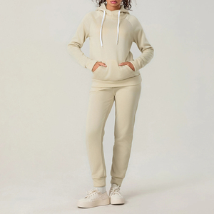 Survêtements pour femmes grande taille unisexe pull pull épais blanc uni personnalisé - Product Image 6