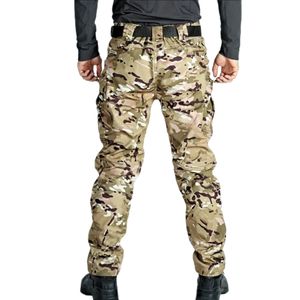 Meilleur uniforme tactique camouflage hiver chaud polaire doublé veste zippée et pantalon multi-poches entraînement en plein air équipement sur mesure - Product Image 5