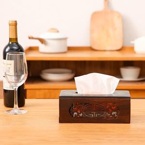 HF Crafts Caja de madera retro grande hecha a mano con tapa Diseño personalizado de alta calidad para el hogar antiguo Cajas de pañuelos al por mayor - Product Image 1